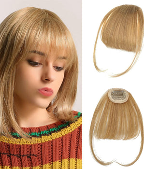 Clip In Fringe Bangs-Strawberry Blonde