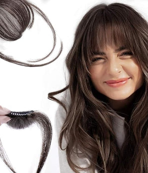 Clip In Fringe Bangs-Dark Brown